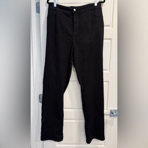 NYDJ Black Janice Legging Jeans Womens Plus Size 22W Dressy Sleek Chic Stretchy